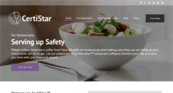 Desktop Screenshot of certistar.com